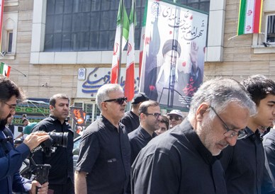 حضور مدیرعامل گروه توسعه پترو ایران در مراسم تشییع پیکر مطهر رهبر شهید ایران